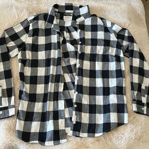 Black and white Weatherproof Vintage flannel, XL